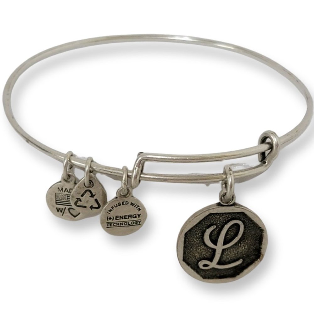 Alex & Ani "L" Initial Bracelet